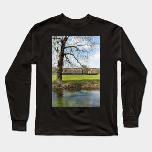 Across The Itchen to Winchester College Long Sleeve T-Shirt